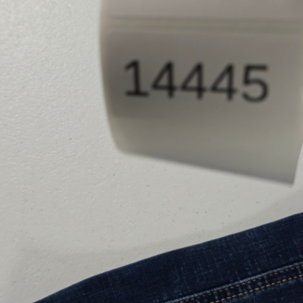 Flamingals Women 2XL Dark Wash Distressed Wide Leg Jeans 203901XHY High Rise - Picture 9 of 9